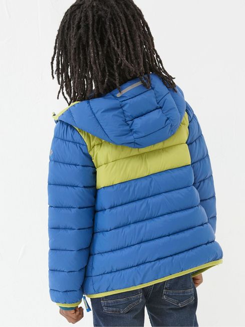 Cobalt blue puffer jacket cheap