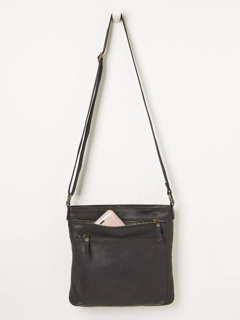 Allie Black Crossbody Bag FatFace