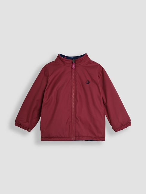 Navy Pink Cherry 4 In 1 Polarfleece Jacket JoJo Maman Bebe
