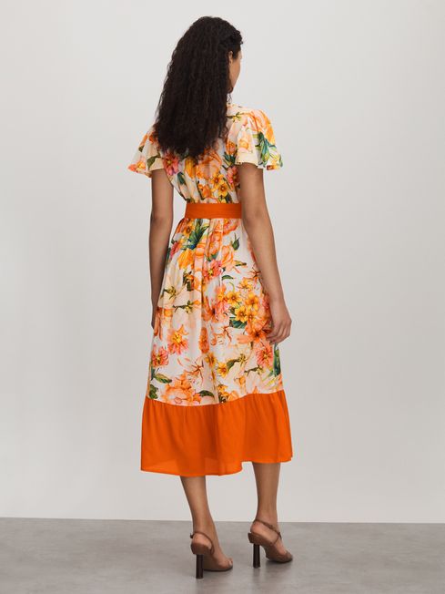 Floaty dress with sleeves store