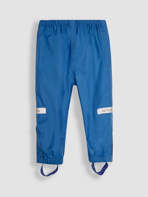 Cobalt Blue Pack Away Waterproof Trousers