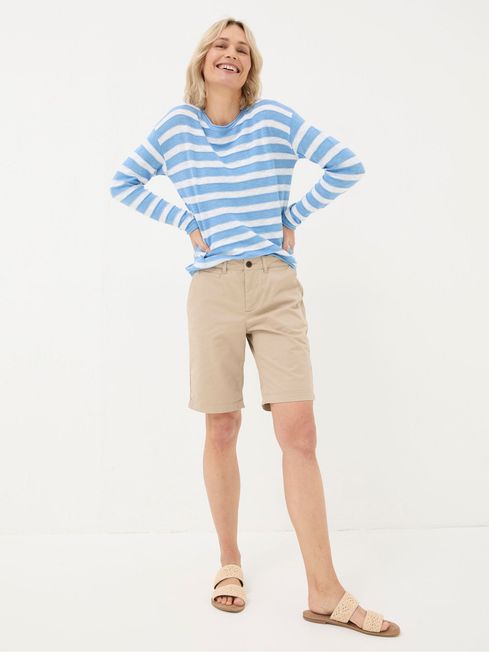Falmouth Natural Chino Shorts FatFace