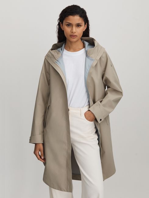 Scandinavian Edition Hooded Cape Raincoat
