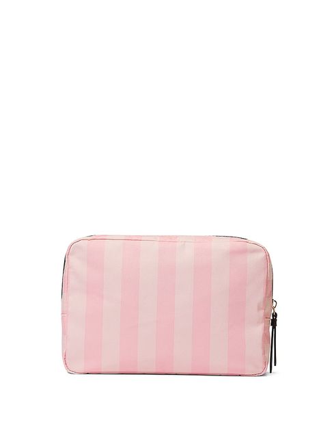 Iconic Stripe Pink Makeup Bag