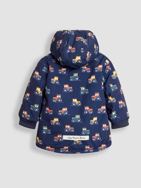 Jojo maman bebe tractor coat hot sale