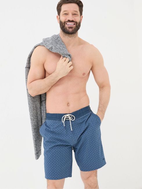 Camber Blue Star Fish Swim Shorts