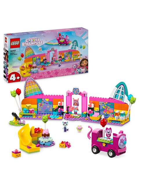 LEGO Gabbys Dollhouse Gabbys Party Room Toy 10797 JoJo Maman Bebe
