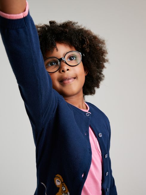 Joules girls cardigan online