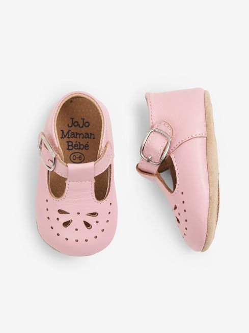 Buy JoJo Maman B b Classic Leather Pre Walker Shoes from the JoJo