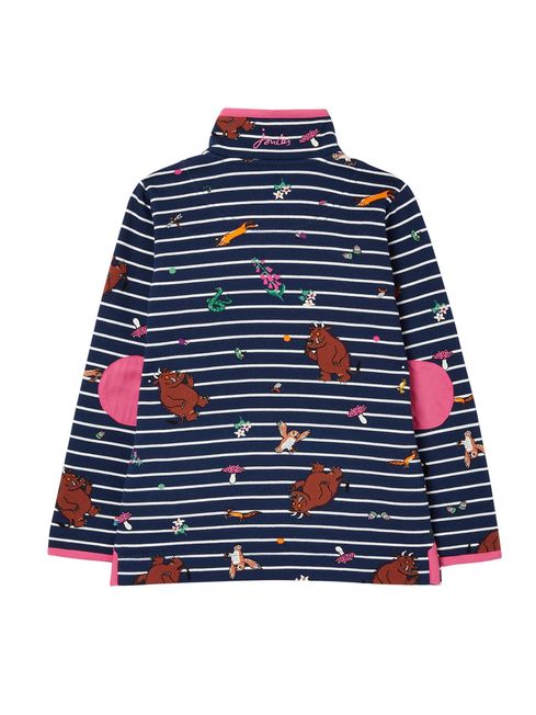 Joules Blue Gruffalo Saunton Overhead Half Zip Sweatshirt