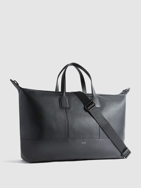 Reiss Carter Leather Holdall REISS