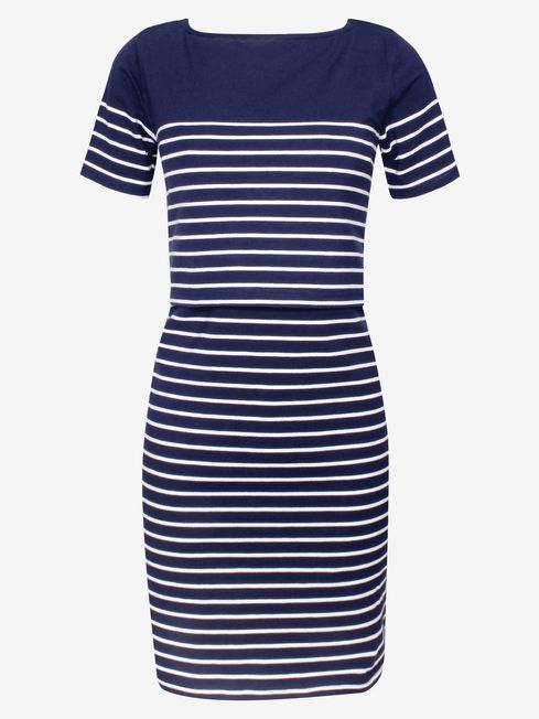 Bebe striped deals dress