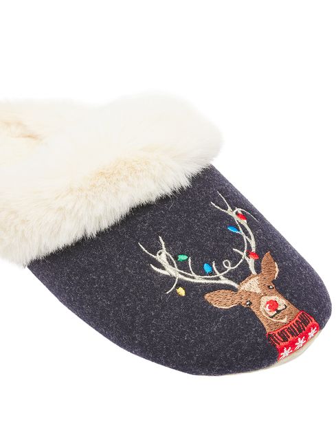 Christmas slippers on sale for women