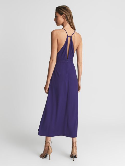 Reiss purple dress store