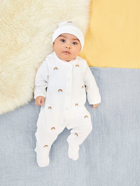 Rainbow outfit for baby boy store