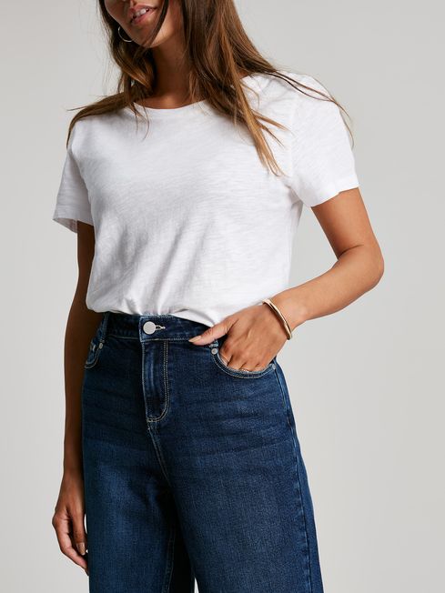 Joules white cheap jeans