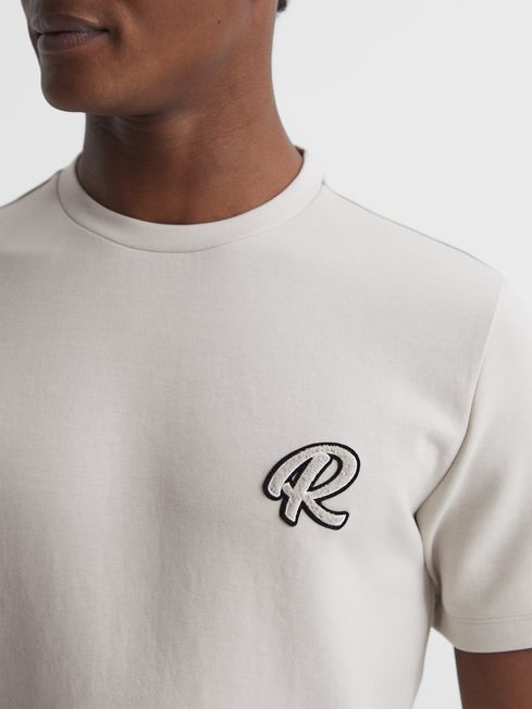 Reiss Bradley R Short Sleeve Logo Jersey T Shirt REISS