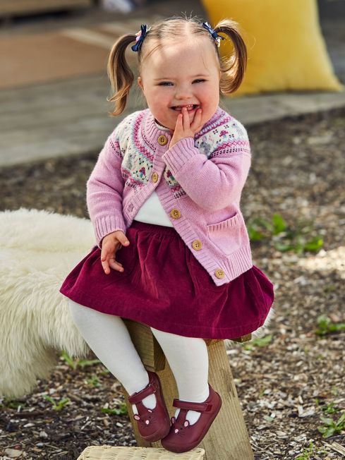 Baby girl fair isle cardigan new arrivals