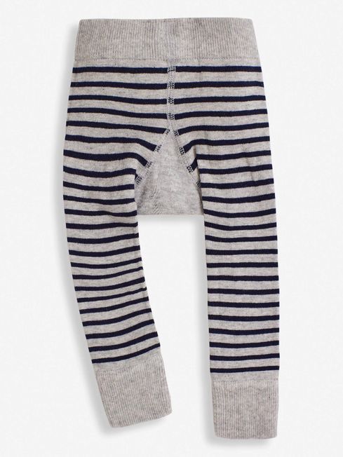 Grey Stripe Zebra Baby Leggings