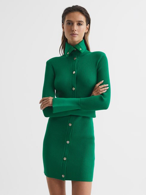 Reiss mint shop green dress