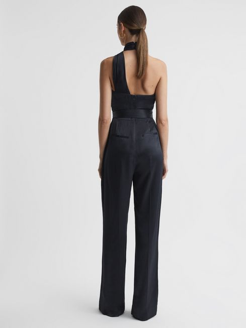 Reiss shop navy jumpsuit