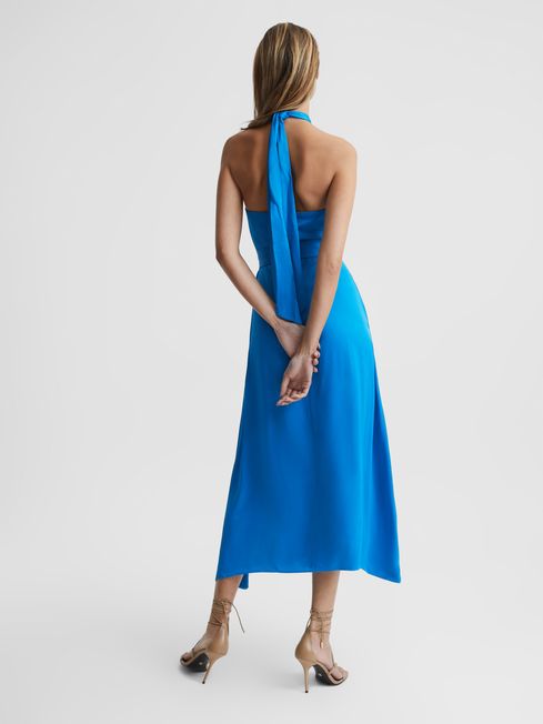 Blue shop reiss dress