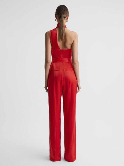 Red best sale jumpsuit reiss