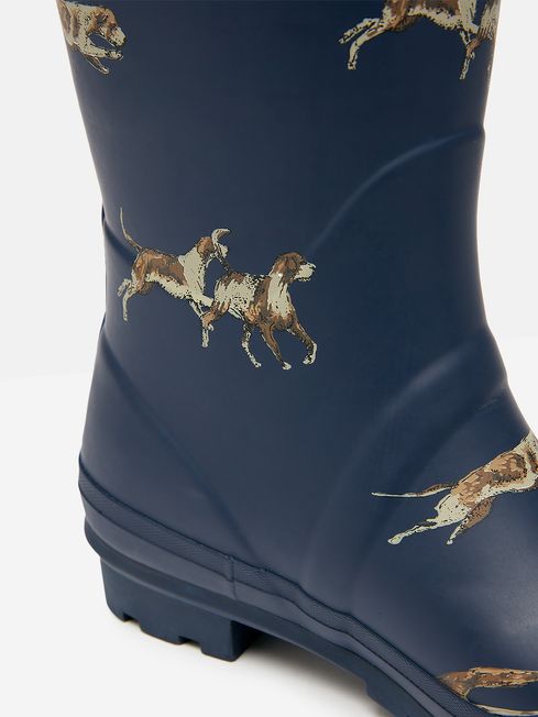 Dog patterned wellies sales