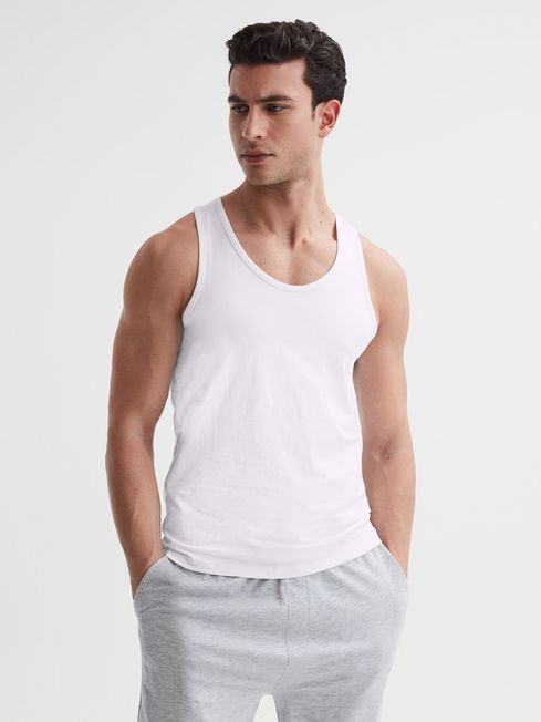 Mens cheap vest cotton