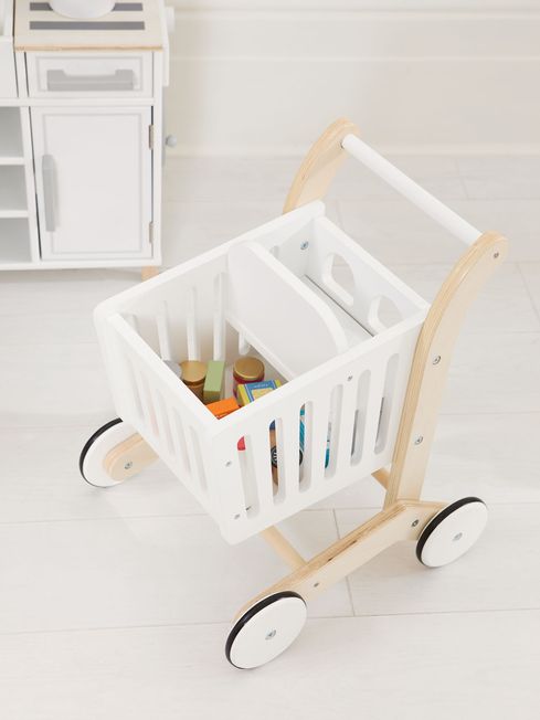 Kids hotsell wooden trolly