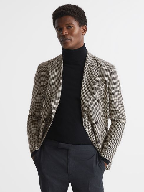 Reiss dogtooth hotsell blazer