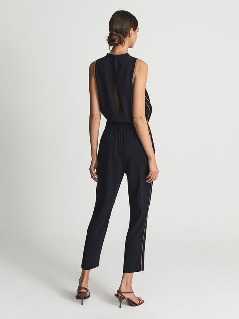 Reiss Tayla Side Stripe Jumpsuit REISS