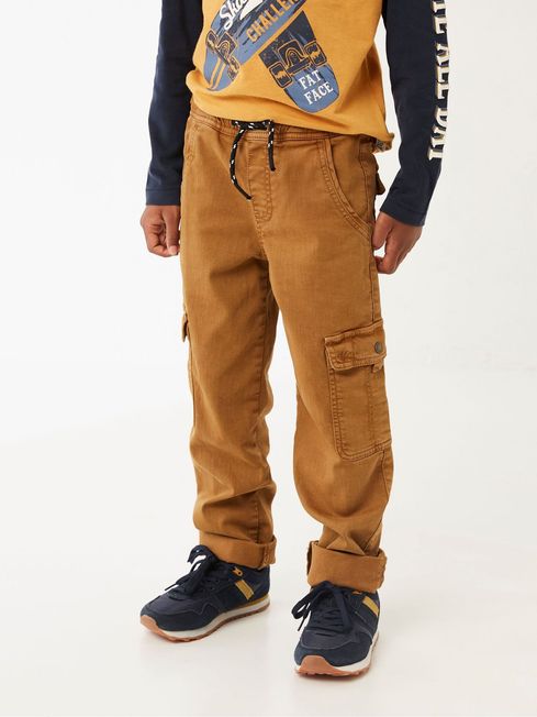 Huxley Brown Cargo Trousers