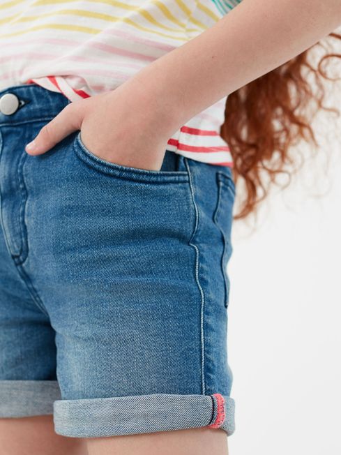 Joules Blue Monaco Denim Shorts