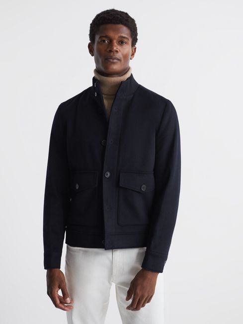 Reiss navy jacket hotsell