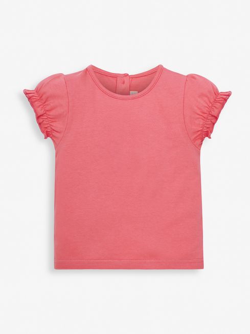 JoJo Maman Bébé Dusky Pink Pretty T-Shirt
