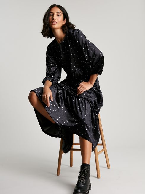 Joules black dress 2025