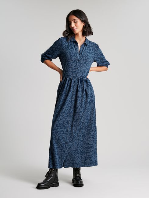 Joules blue deals dress