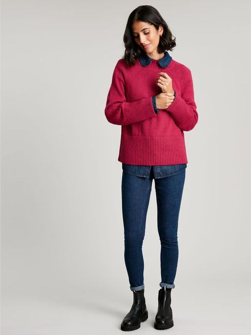 Joules cheap red jumper