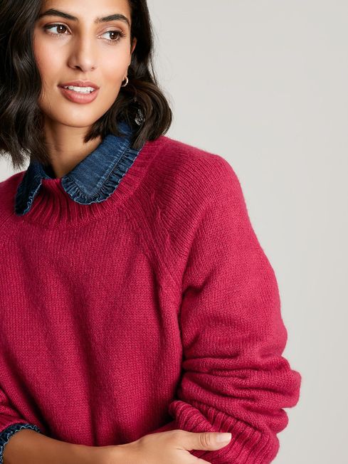 Turtle neck sales ribbed jumper