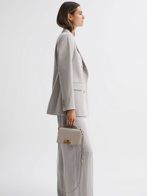 Reiss sophie store leather crossbody bag