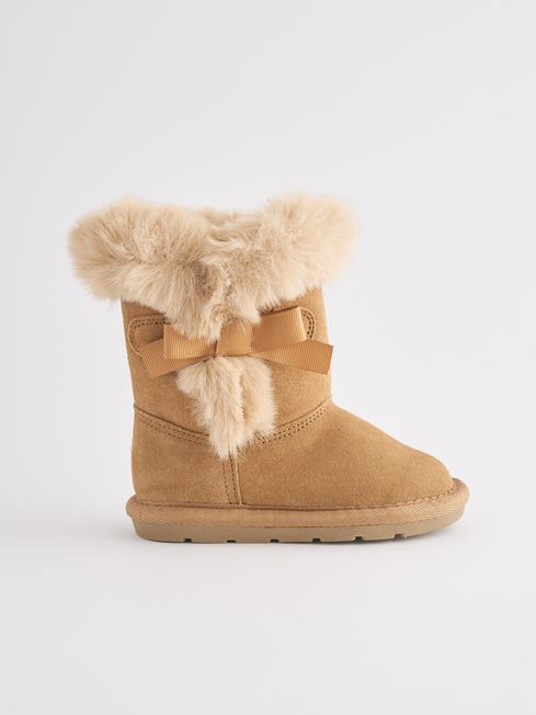 Tan pull on boots sales