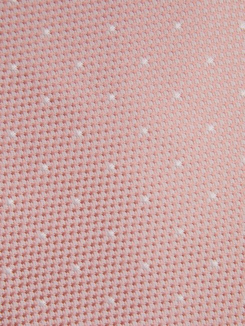 Polka Dot Tie in Soft Pink