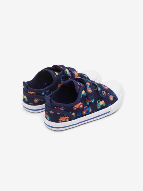 Kids white cheap canvas pumps