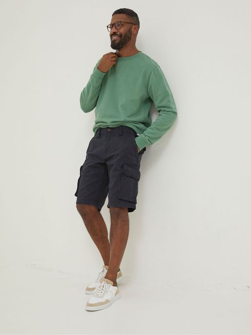 Buy Blue Breakyard Cargo Shorts from the FatFace online shop