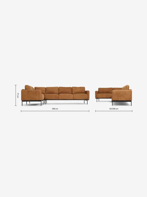 Jarrod made sofa top