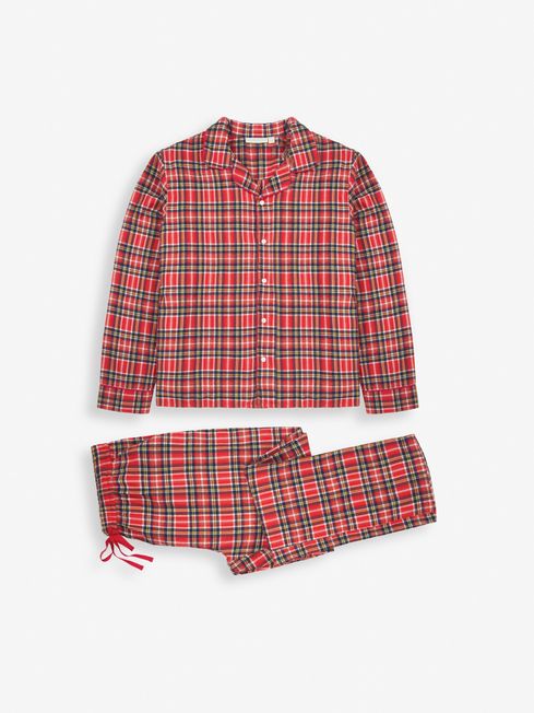 Red pajama set mens 2025