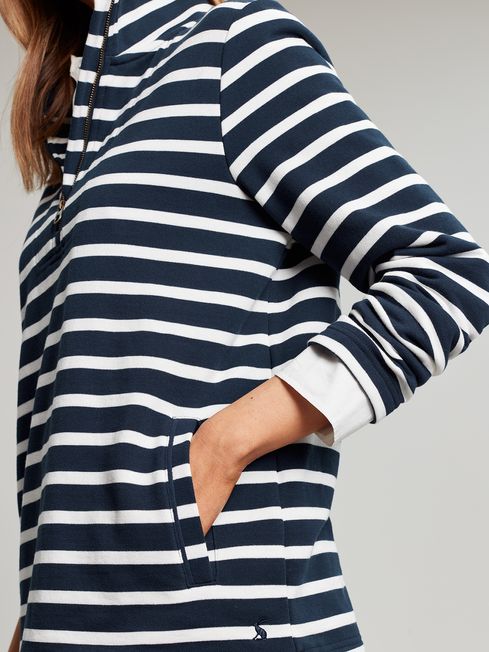 Joules striped sweatshirt clearance