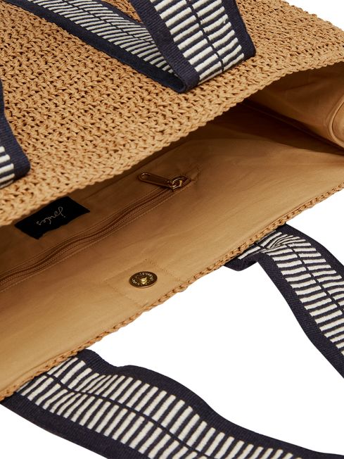 Joules straw bag sales