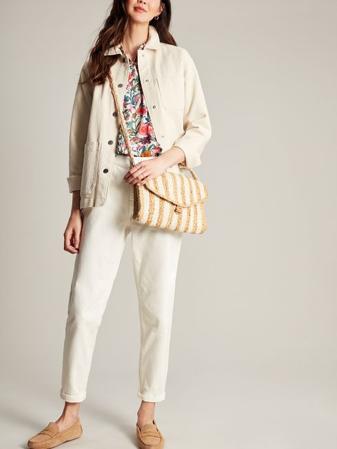 Joules jute bag store